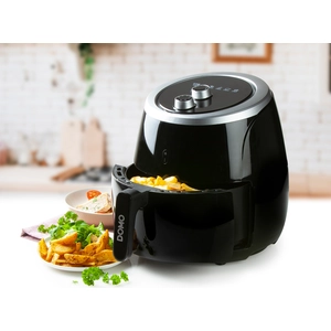 Domo DELI-FRYER 5 L, Heißluftfritteuse, 5 l, 1,4 kg, 80 °C, 200 °C, 30...