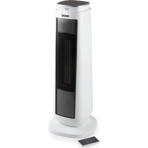 Domo DO7347H, Haushaltsturmventilator, Keramik, 8 h, Drinnen, Flur, Schwarz, Weiß günstig