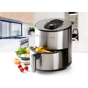 Domo DELI FRYER XL, Heißluftfritteuse, 4 l, 1,2 kg, 80 °C, 200 °C, 60 ...