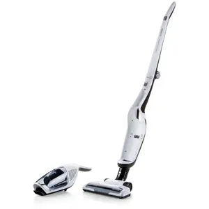 Domo DO217SV, 2-in-1-Stabstaubsauger, Beutellos, Schwarz, Weiß, 0,5 l,...