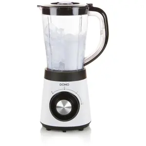 Domo DO9203BL, Tischplatten-Mixer, 1,5 l, Pulsfunktion, 500 W, Schwarz...