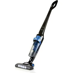 Domo DO221SV, Stabstaubsauger, Beutellos, Schwarz, Blau, 1 l, Trocken,...