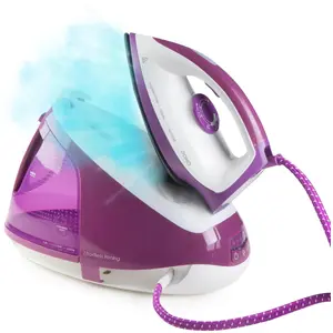 Domo DO7115S, 2400 W, 330 g/min, Keramik-Bügelsohle, 6,5 bar, 1,8 l, 1...
