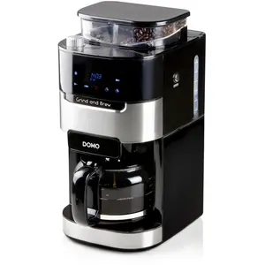 Domo DO721K, Filterkaffeemaschine, Kaffeebohnen, Gemahlener Kaffee, Ei...