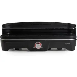 Domo DO9260G, Schwarz, Rechteckig, Aluminium, 500 x 250 mm, Drehregler...