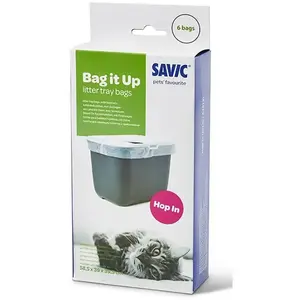 Savic Beutel für Katzenstreu Nobby Pet Hop In Weiß 58,5x39x39,5 cm günstig