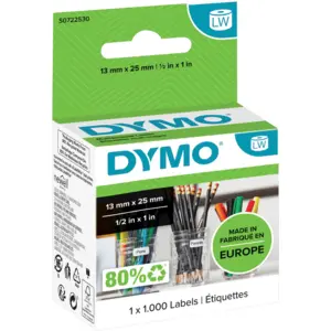 DYMO Ablösbare Etiketten 13 x 25 mm 1.000 Stück günstig