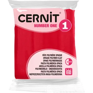 Cernit Number One Modelliermasse 56 g - Karmesinrot