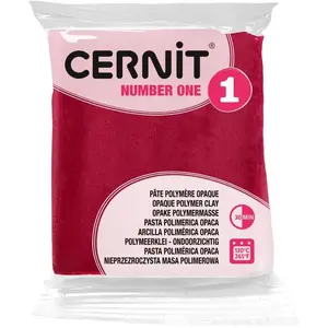 Cernit Polymer Clay N°1 Polymer-Ton Bordeaux 56 g