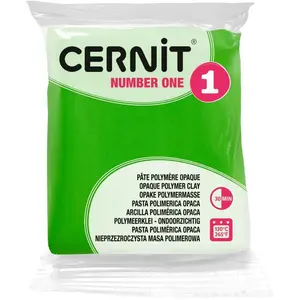 Cernit Polymer Clay N°1 Polymer-Ton Light Green 56 g