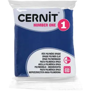 Cernit Polymer Clay N°1 Polymer-Ton Navy Blue 56 g