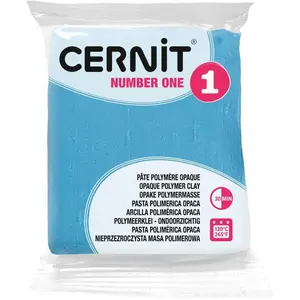 Cernit Polymer Clay N°1 Polymer-Ton Sky Blue 56 g