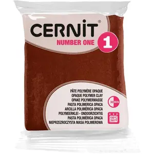 Cernit Polymer Clay N°1 Polymer-Ton Brown 56 g