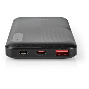 Nedis powerbank - 10000 mAh - 18 W - 1.5 / 2.0 / 3.0 A - Geräteausgangsanschluss: 1x USB-A / 1x USB-C - Geräteeingangsanschluss: Micro USB / 1x USB-C - Lithium-Polymer günstig