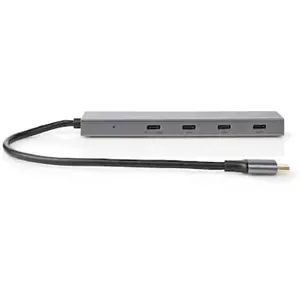 Nedis USB-Hub 1x USB-C  3.2 Gen2 - USB-C  3.2 Gen2, PD 3.0, 3x USB-C  ...