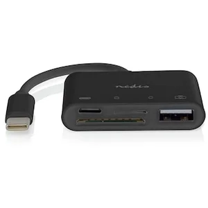 Nedis USB-Hub 1x USB-C  1x USB A 1x USB-C  - 4-Port port(s) | USB 2.0,...