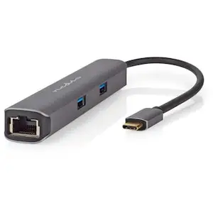 Nedis USB Multi-Port-Adapter USB 3.2 Gen1 6-in-1 - USB-C  Stecker, HDM...