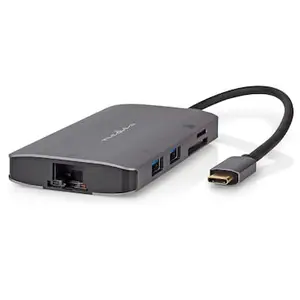 Nedis USB Multi-Port-Adapter USB 3.2 Gen1 7-in-1 - USB-C  Stecker, HDM...