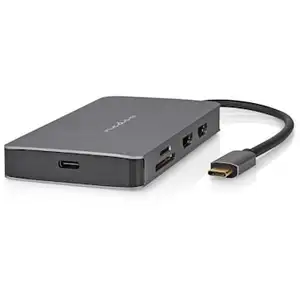 Nedis USB Multi-Port-Adapter USB 3.2 Gen1 7-in-1 - USB-C  Stecker, Mic...