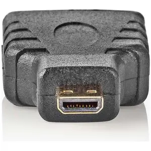 Nedis HDMI-Adapter, HDMI-Mini-Stecker / HDMI-Buchse (HDMI), Data + Video Adapter, Schwarz günstig