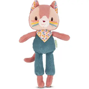 Lilliputiens Jeanne Katze Kuscheltier Grau Grau One Size