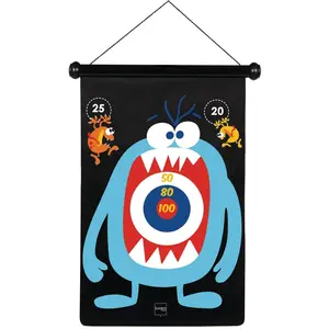 Scratch Dartspiel Monster (1 - 2 Spieler)
