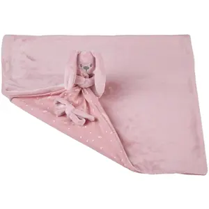 Nattou Comforter Doudou Rabbit LAPIDOU, 50 cm, Lapidou Old Pink