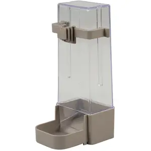 Futterstelle für Wellensittiche Käfig Duvoplus Braun 5,5x8x15 cm günstig