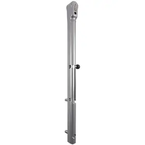 Locinox, Holzverbinder, Verriegelbarer Bolzen-Stangenriegel KEYDROP,Riegel 100mm Höhenverstell. silber (1 Stk.) günstig