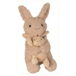 Egmont Toys Stofftier Emile mit Baby 20x10 cm