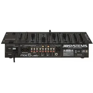 JB Systems JB-Systems MIX 6 USB, Mischpult, Schwarz