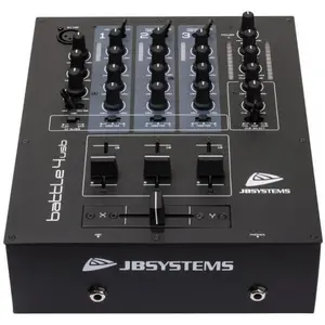 JB Systems mixer, 9 inputs on 4 channels (3 line, 2 phono, 2 mic, 2 USB) (Clubmixer), Mischpult günstig