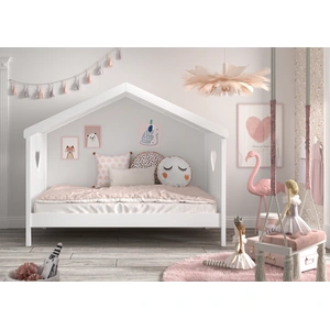Vipack Hausbett Amori mit Liegefläche 90 x 200 cm, inkl. Rolllattenros... günstig