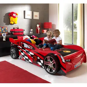 vipack Kinderbett Autobett Night Speeder, Rot günstig