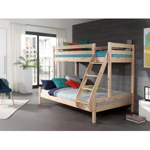 Vipack Etagenbett Martin, 2 Liegeflächen 140 u. 90/200, Kiefer massiv,... günstig