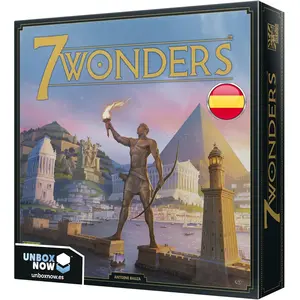 Asmodee 7 Wonders New Edition Brettspiel Spanisch
