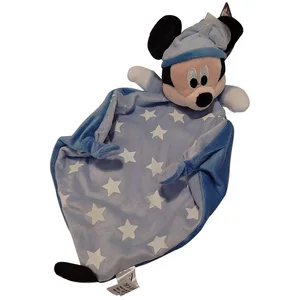 Disney Kuscheltier Disney Micky Maus Schmusetuch, Glow in the Dark, Ku...