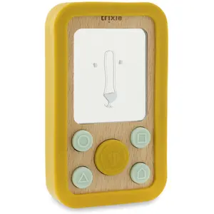 Trixie Babyphone aus Holz aus Silikon   Mr. Lion, weiches und langlebi...