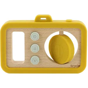 Trixie Baby Babykamera aus Holz & Silikon Löwe (MQ3)