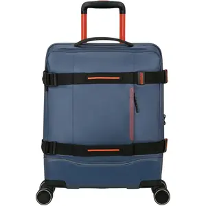 American Tourister Trolley Urban Track Spinner TSA Coated Navy / Orange blaugrau 55cm