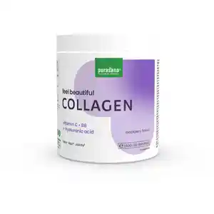 FEEL BEAUTIFUL GLUTENFREIES KOLLAGEN MIT BRAMBEERGESCHMACK 240 g PURASANA günstig