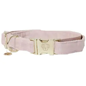 Hundehalsband Kentucky Velvet Rosa S günstig