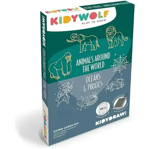 Kidywolf Nachfüllpack Wilde Tiere und Piraten zu Designtafel