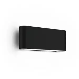 WEVER & DUCRÉ LED-Außenwandlampe Kiosk 1.0 schwarz 2.700 K