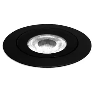 WEVER & DUCRÉ LED-Bodeneinbaulampe Blink 1.0 schwarz, Rand