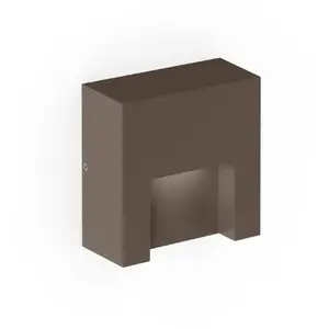 WEVER & DUCRÉ LED-Außenwandlampe Reto 0.8 bronzefarben