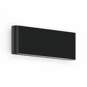 WEVER & DUCRÉ LED-Außenwandlampe Kiosk 2.0 schwarz 2.700 K