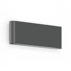 WEVER & DUCRÉ LED-Außenwandlampe Kiosk 2.0 anthrazit 2.700 K
