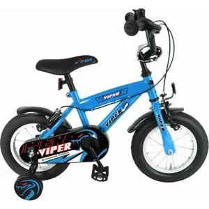 MBM Viper Kinderfahrräder Jungen Jongensfiets 12 Zoll 21,5 cm Jungen Felgenbremse Hellblau günstig