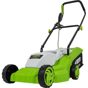 Elektrischer Rasenmäher, 1200W, für Flächen bis zu 300 m², Schnittbrei...